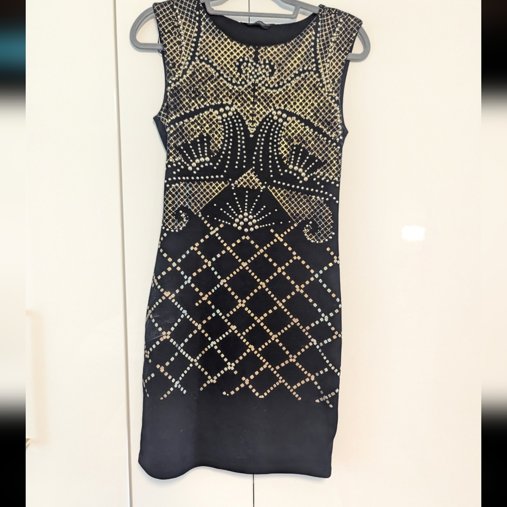 Dorothy Perkins Dress with Gold Studded Details